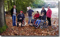 Speurtocht door het bos.